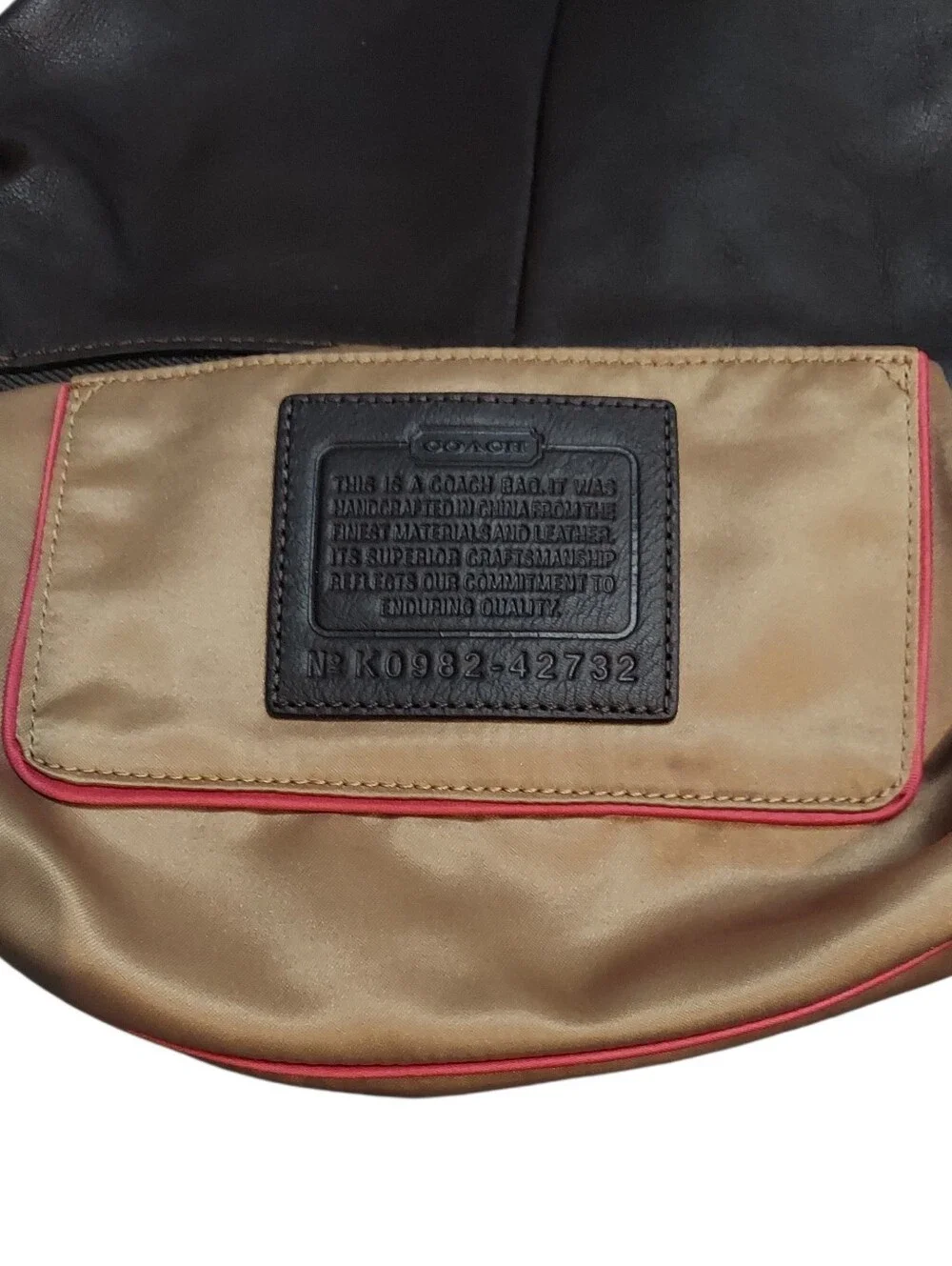 Coach Ali Soft Leather Small Shoulder Bag W Chrome Like New Vintage  No. 42732
